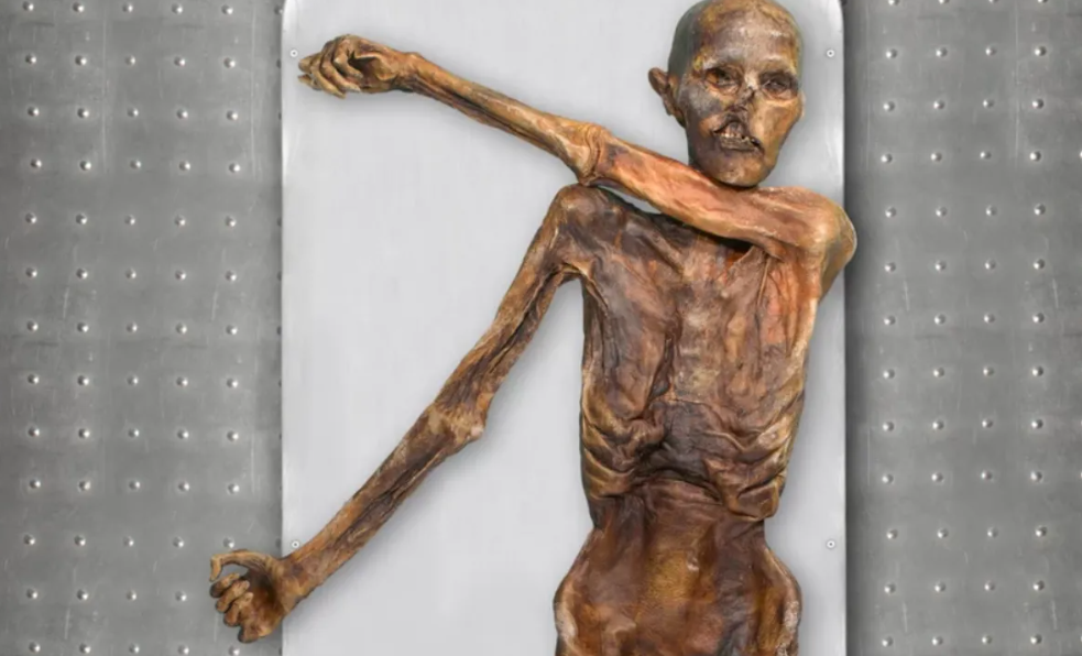 Bald and dark-skinned: what the legendary Ötzi Iceman really looked like