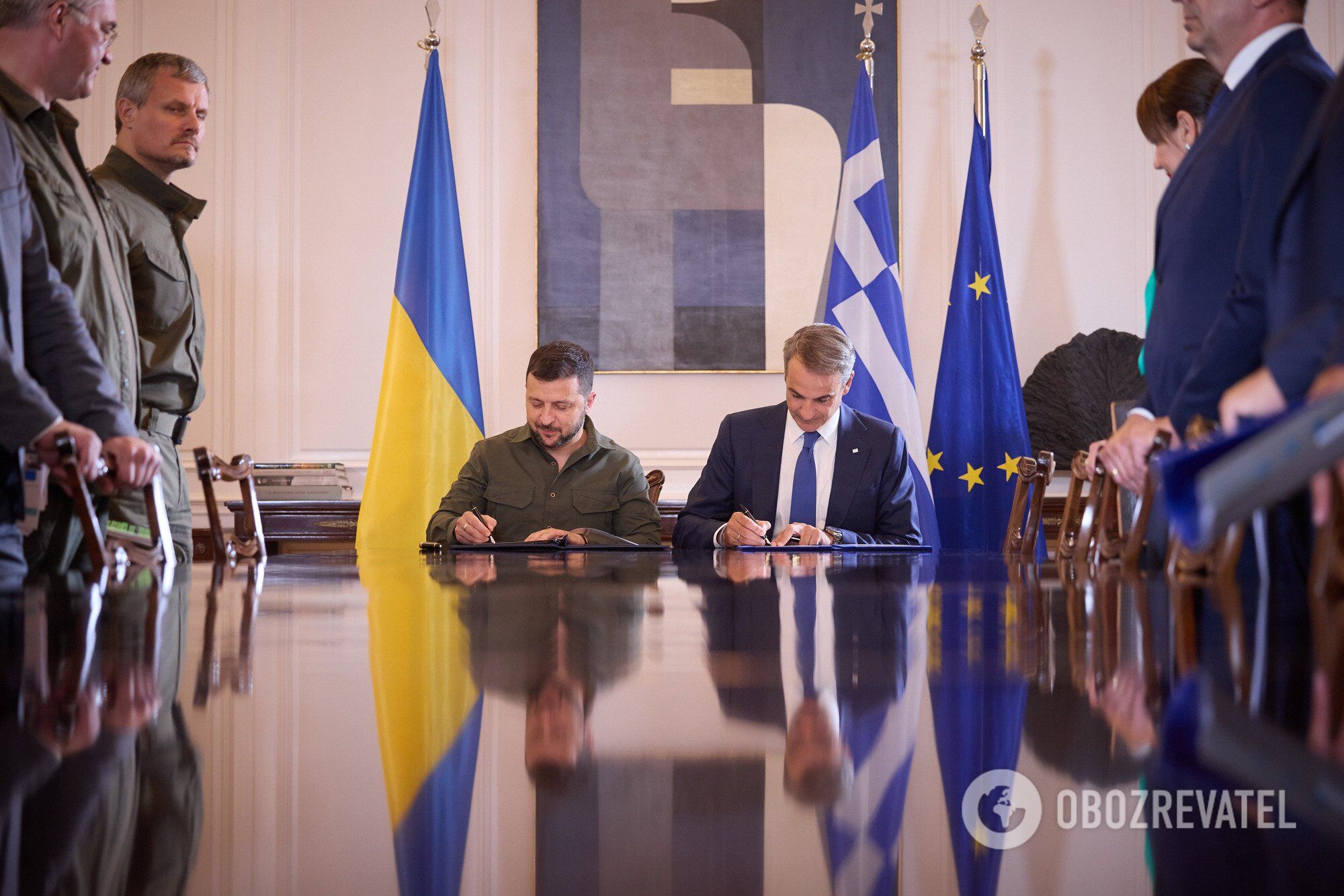 Grecja dołącza do deklaracji G7 w sprawie gwarancji bezpieczeństwa dla Ukrainy: Zełenski podaje szczegóły