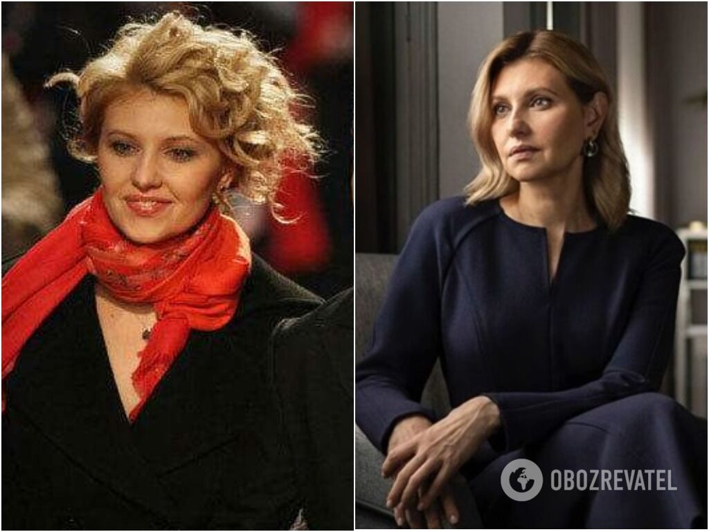Unrecognizable! How Olena Zelenska looked like in her youth and what beauty procedures were ''attributed'' to her. Photo then and now