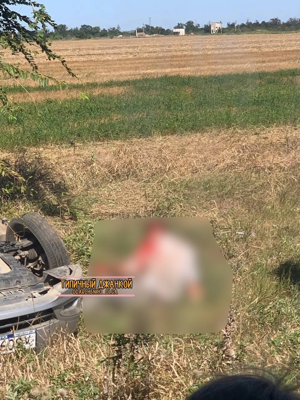 In the occupied Crimea Russian Ural demolished a passenger car: two people were killed. Photo