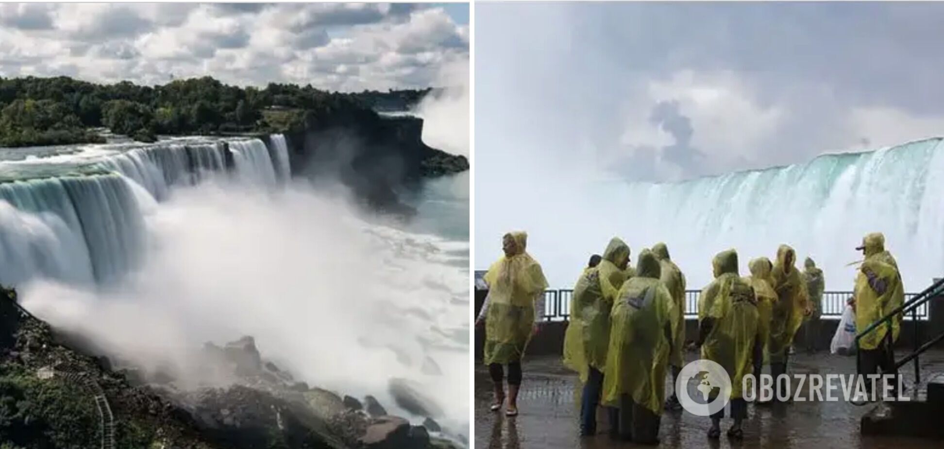 Niagara Falls is not always so picturesque