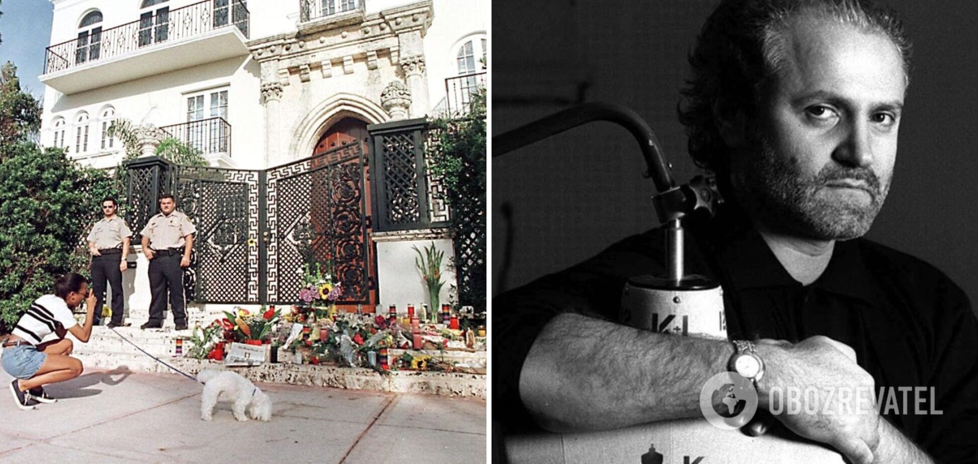 Gianni Versace was murdered outside his own home