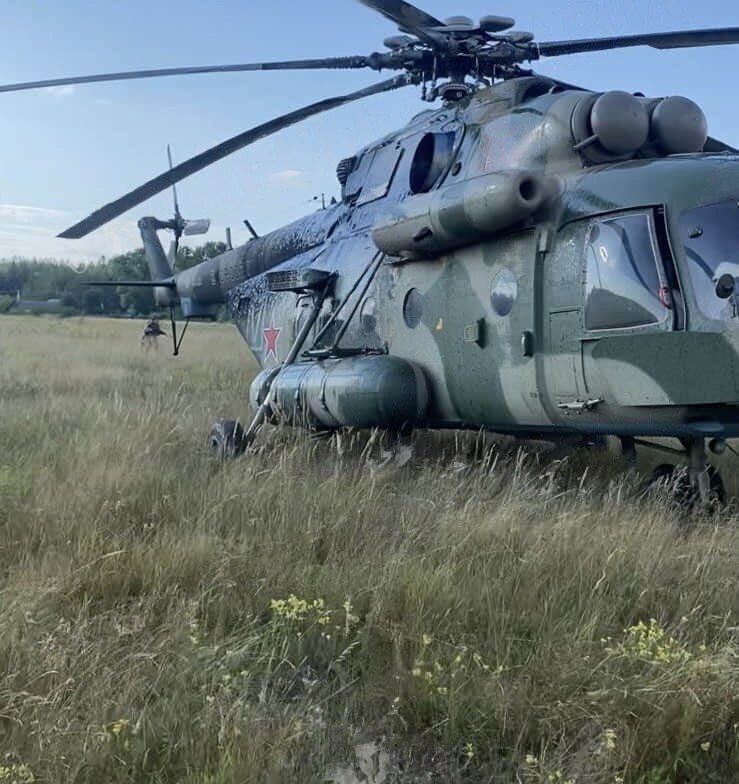 Operacja specjalna trwała ponad pół roku: okazało się, jak udało się zwabić rosyjski Mi-8 do obwodu charkowskiego