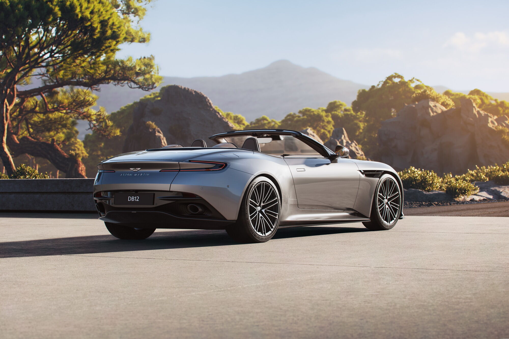 Aston Martin has unveiled the 680-horsepower DB12 Volante Convertible