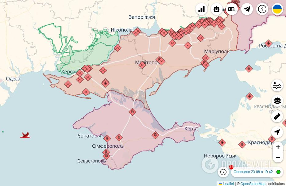 Temporarily occupied Crimea.
