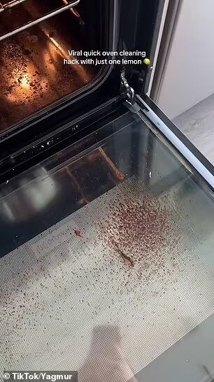 The easiest way to clean your oven to get all the grease and dirt out