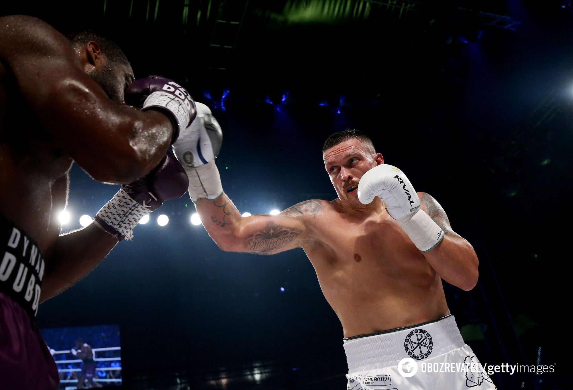 Usyk - Dubois: it became known who was winning on points at the time of stoppage of the fight