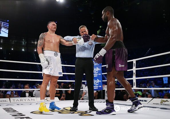 Usyk - Dubois. The best moments of the fight on video