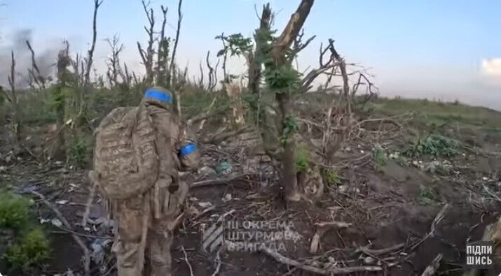 ''You will not live here'': soldiers of the 3rd Assault Brigade showed how they knocked out the Russians from the positions near Bakhmut. Video