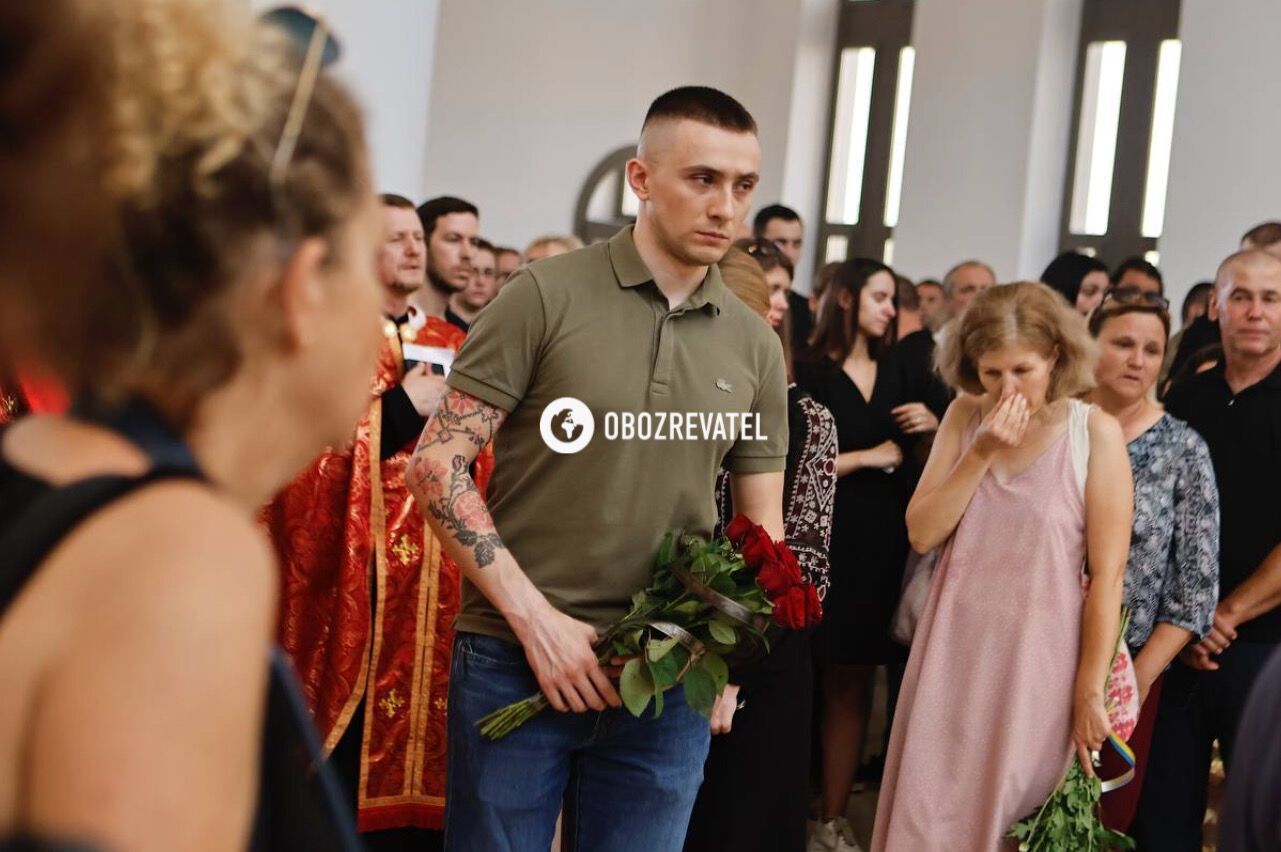 Farewell in Kyiv to a pilot ''Juice'' who died in a plane crash in Zhytomyr region. Photos and video