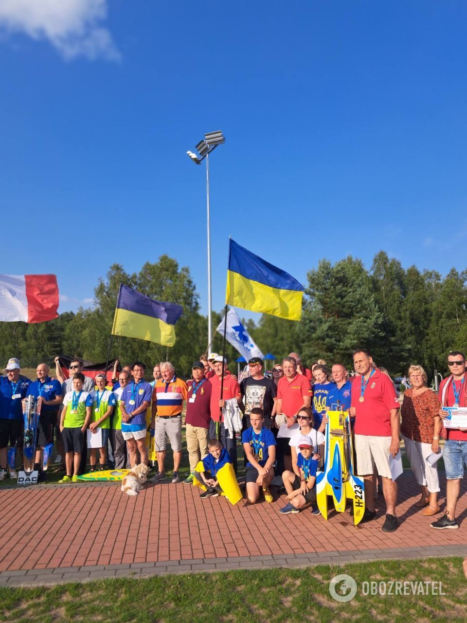 Formula 1 on the water: how Ukraine performed at the European Model Boat Championship