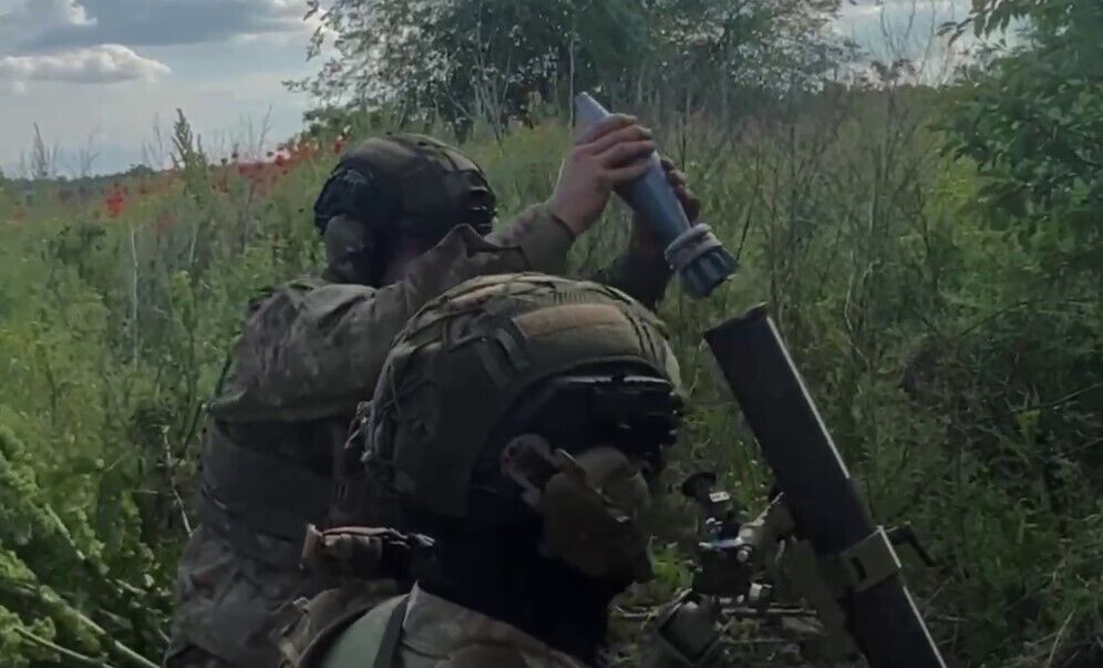 Enemy pillbox with trench REB destroyed: Azov Brigade of the National Guard successfully works on enemy positions. Video