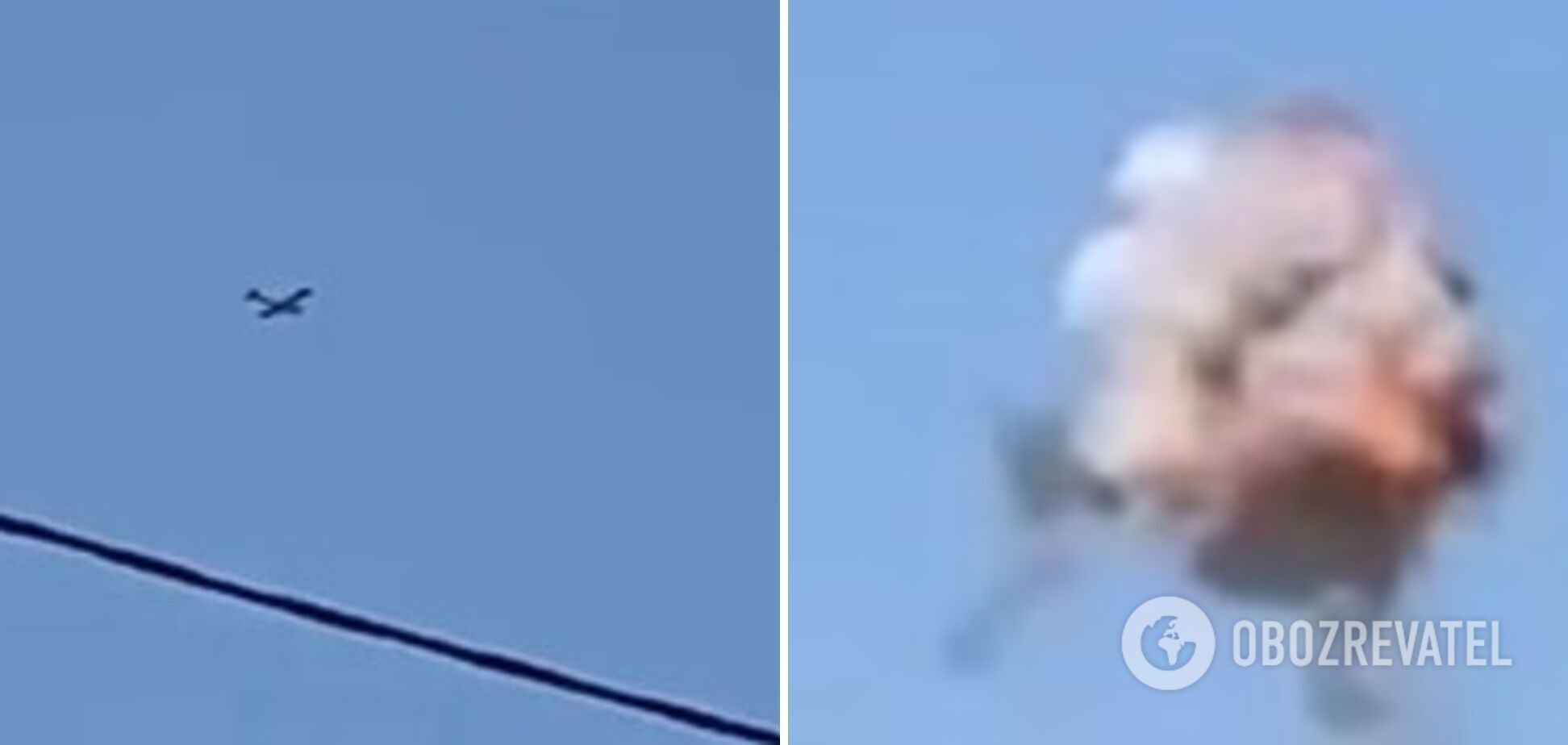 ''Bardzo głośno'': Mieszkańcy Briańska skarżyli się na nowy atak dronów, były eksplozje. Wideo