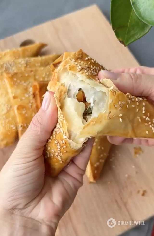 How to make a tasty snack from phyllo dough