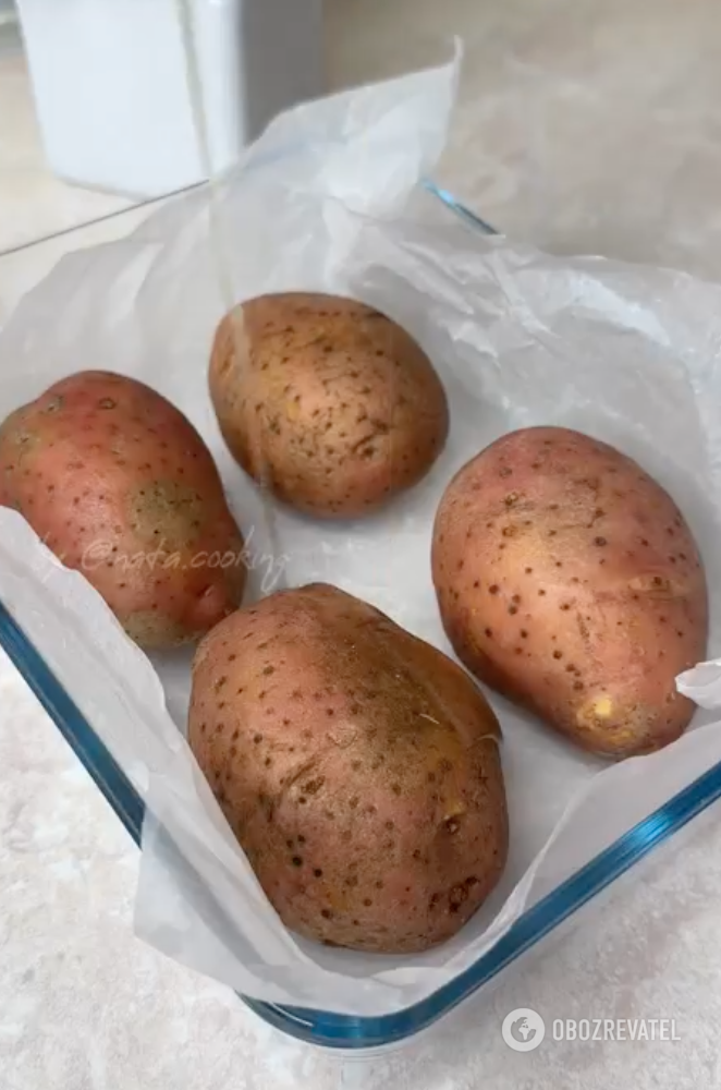 How to bake potatoes properly