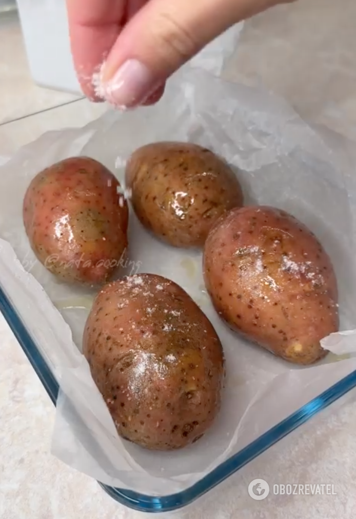 Potatoes with butter
