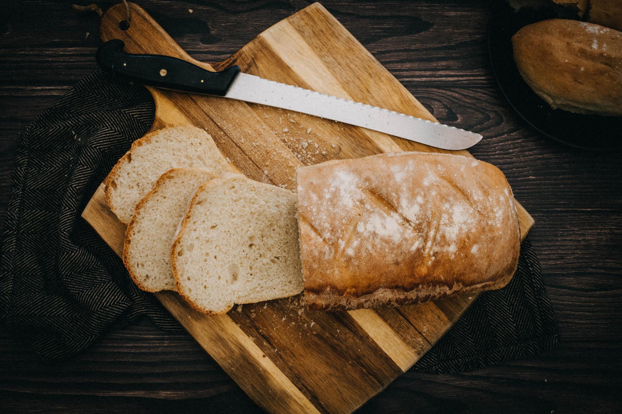 Store-bought bread
