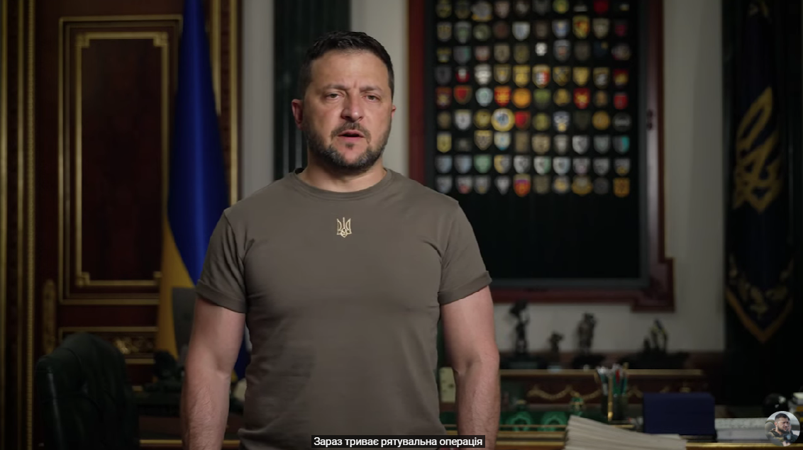 ''Są sukcesy w niszczeniu okupantów'': Zeleński odnotował ukraińskich żołnierzy z kierunku Bachmutu