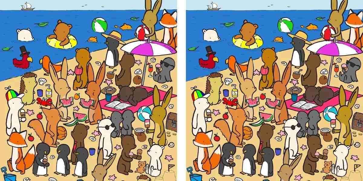 Find the difference: a nearly impossible puzzle for the most attentive people