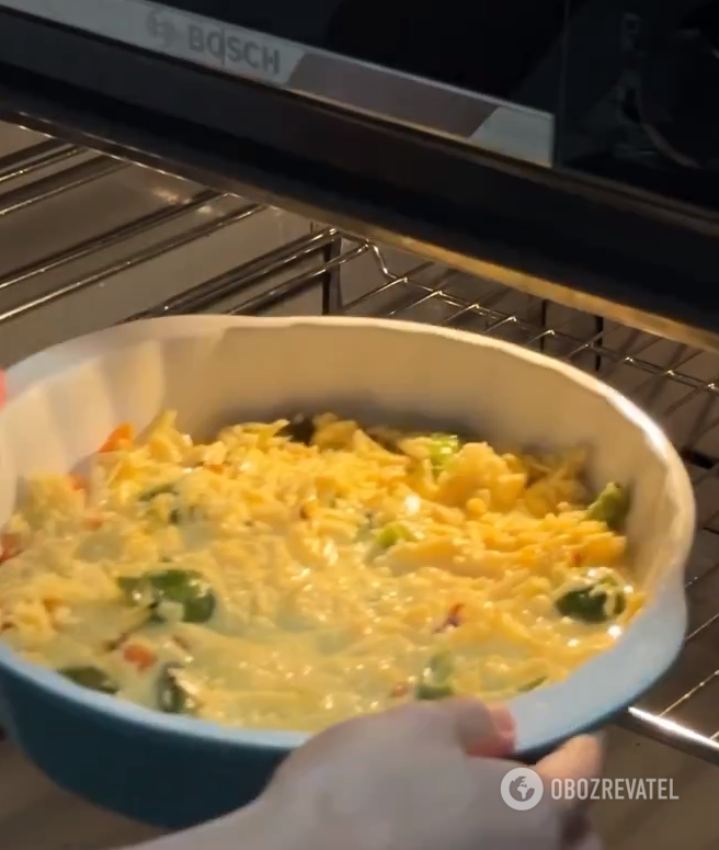 Quick frozen vegetable casserole for lunch: how to prepare the dish