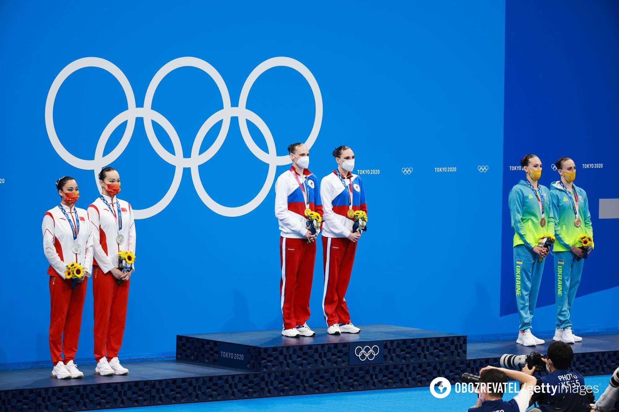 Fedina and Savchuk medals