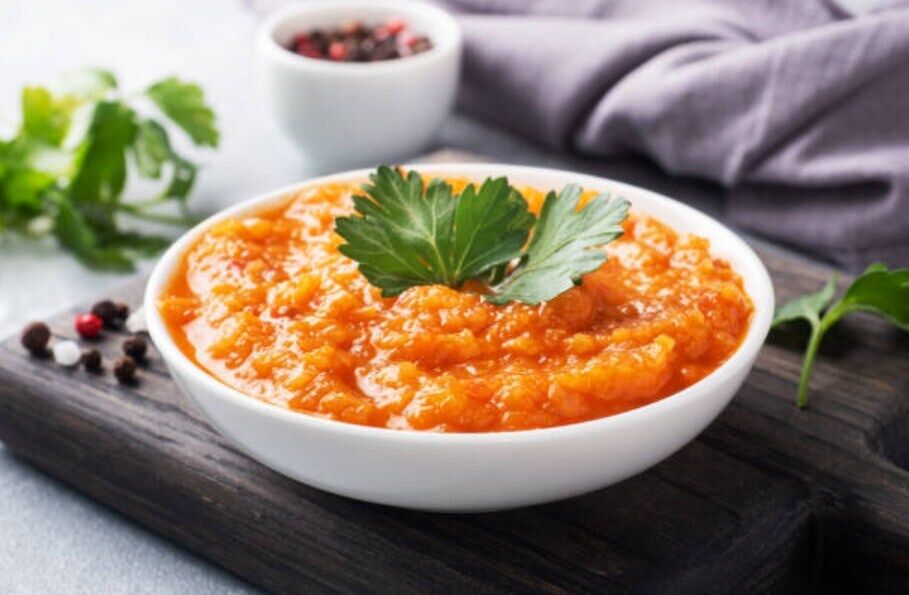 Homemade zucchini caviar