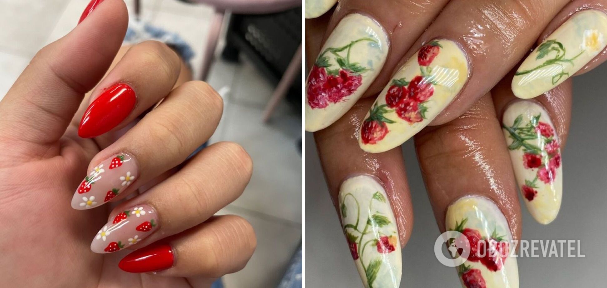 A tea set, a grandmother's towel, and others. 10 ideas for a ''village'' manicure that will help you plunge into childhood