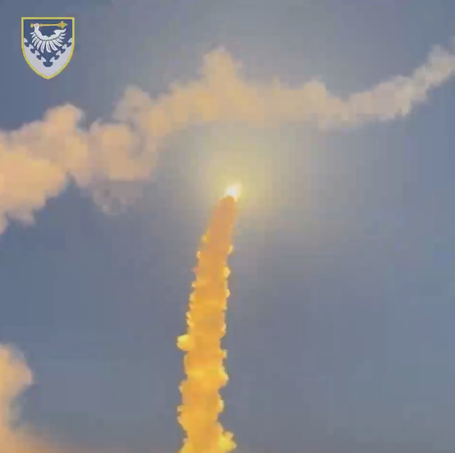 The Air Force showed how they shot down Russian missiles over Odesa region. Video