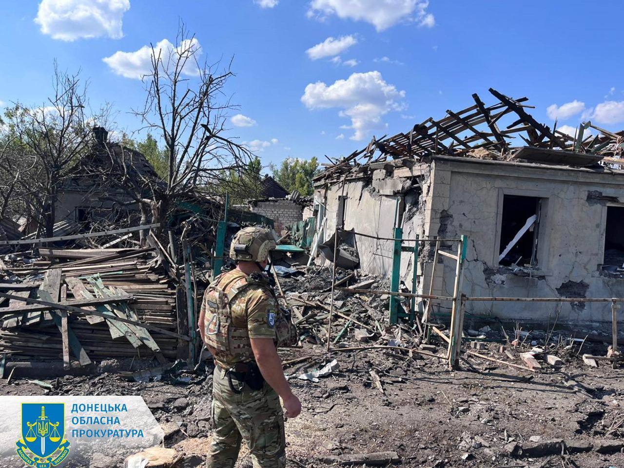 Russians shell Avdiivka and Toretsk in Donbas: two civilians killed. Photo