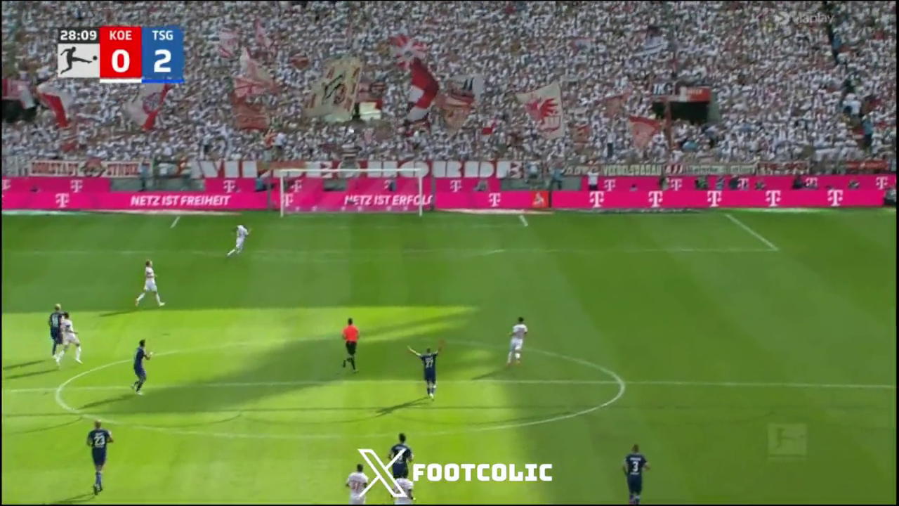 A football player in Germany scored an incredible ''radio-controlled'' goal from the center of the field. Video.
