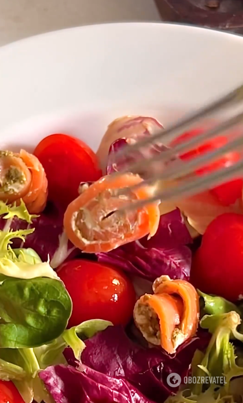 What delicious salad to make with red fish: a very simple and gourmet dish