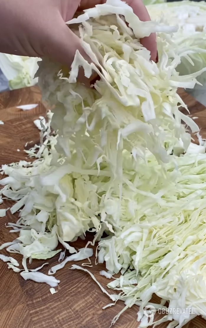 Cabbage for salad