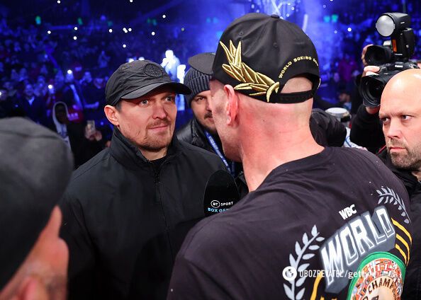 Tyson's team made a loud announcement of the Usyk-Fury fight