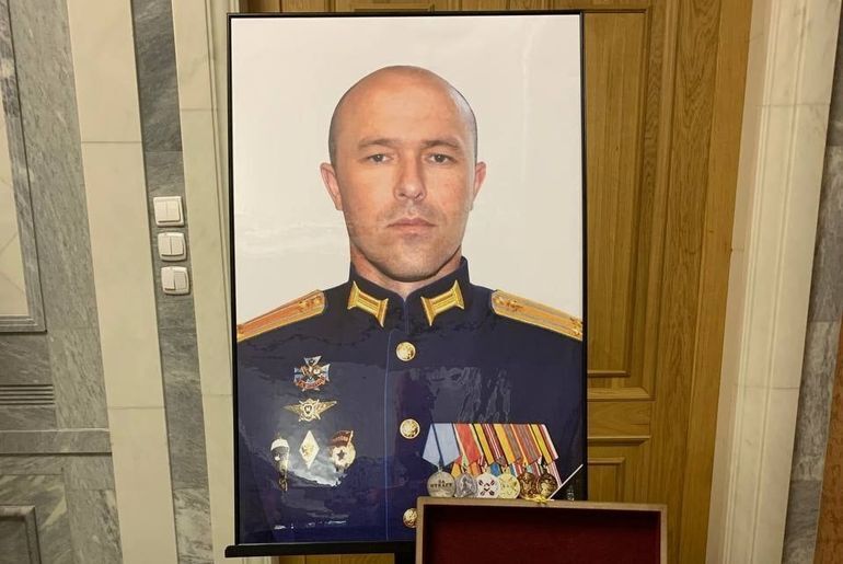 Russian Colonel Vasily Popov