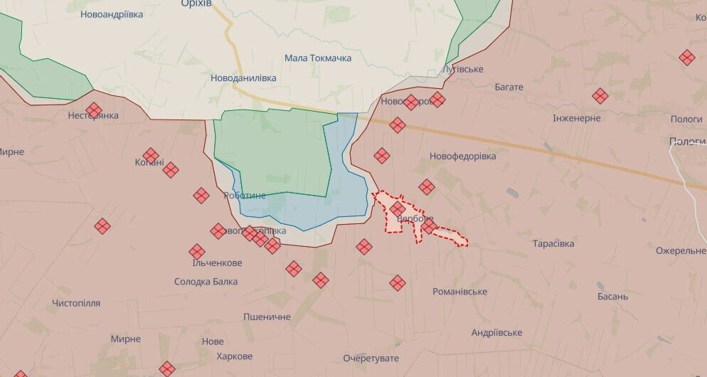 Tarnavsky: AFU broke through occupants' defense in Verbove, Zaporizhzhia