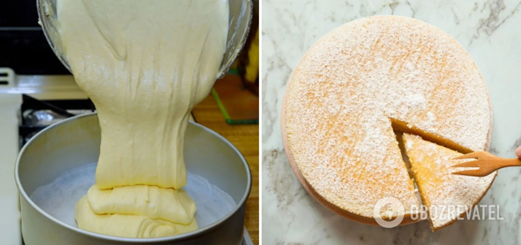 Milk-based dough for pie