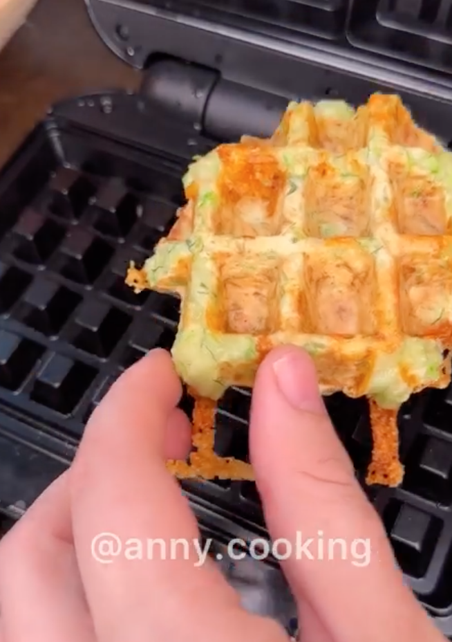 How long to fry the waffles