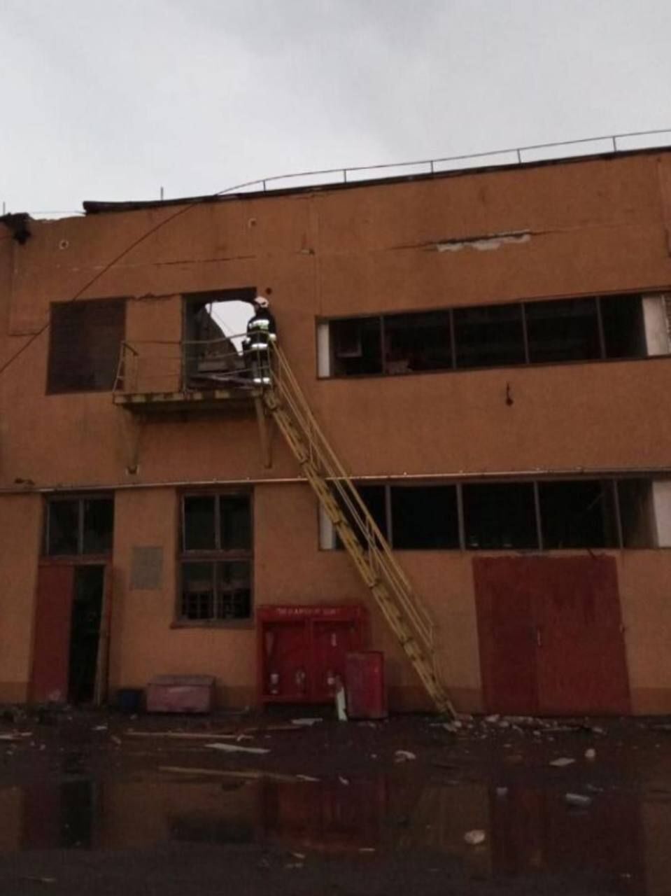 The occupiers attacked Odessa region with attack UAVs: damaged buildings and agricultural machinery. Photo