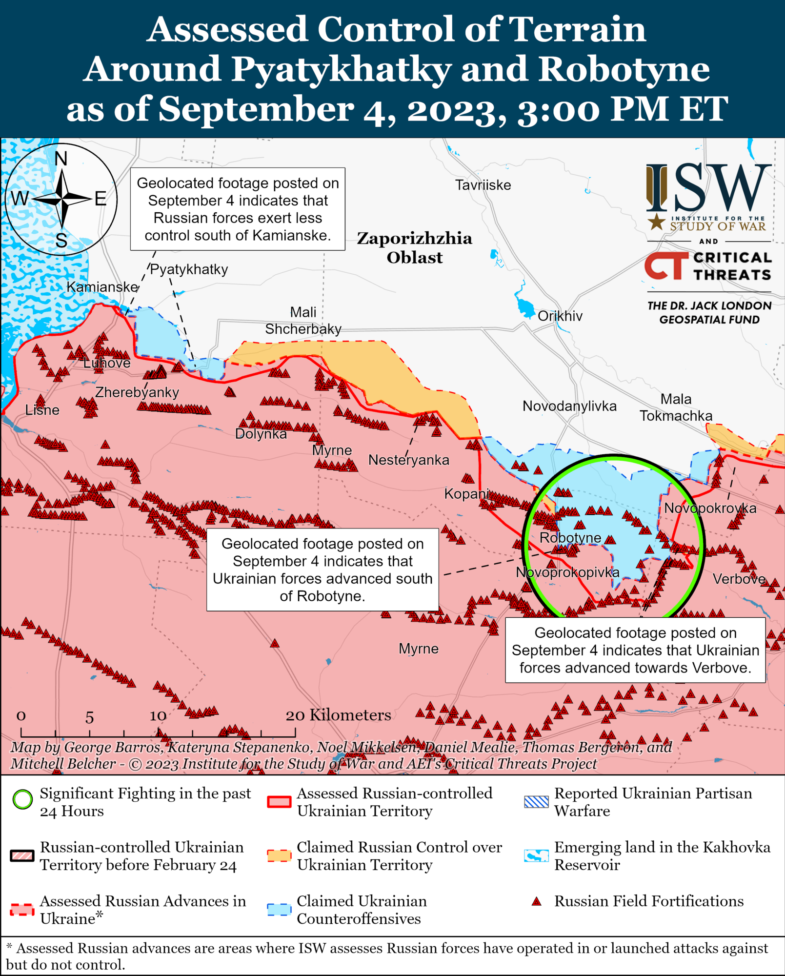 ISW assessed the AFU's advance on Zaporizhzhya and pointed out an important ''nuance'': problems for Putin's troops are growing. Map