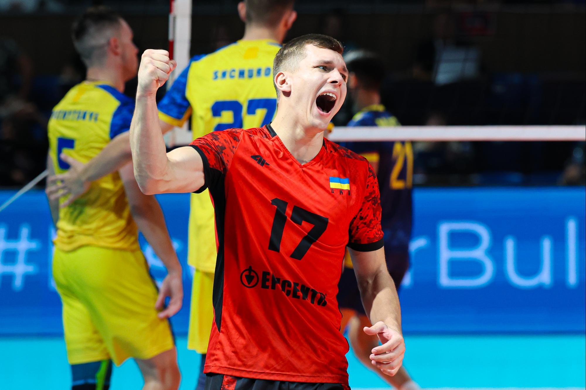 Ukraine defeats Spain and reaches the playoffs of the European Volleyball Championship