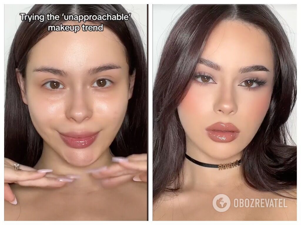 How Unapproachable Makeup became a TikTok trend and why it scares men away. Photo and video