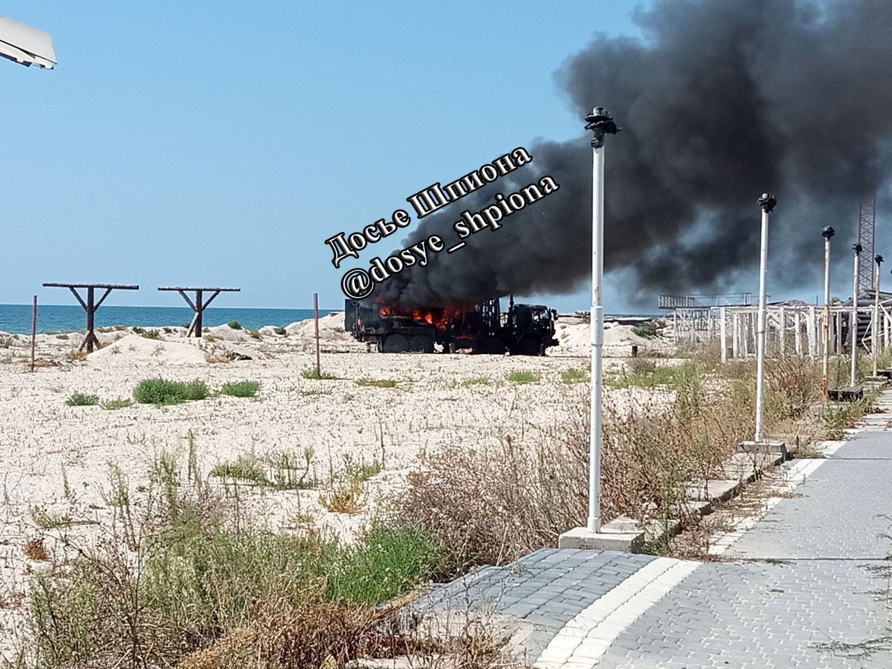 The latest development of the occupants that was supposed to save the Crimean bridge destroyed in Zaliznyi Port. Photo and video