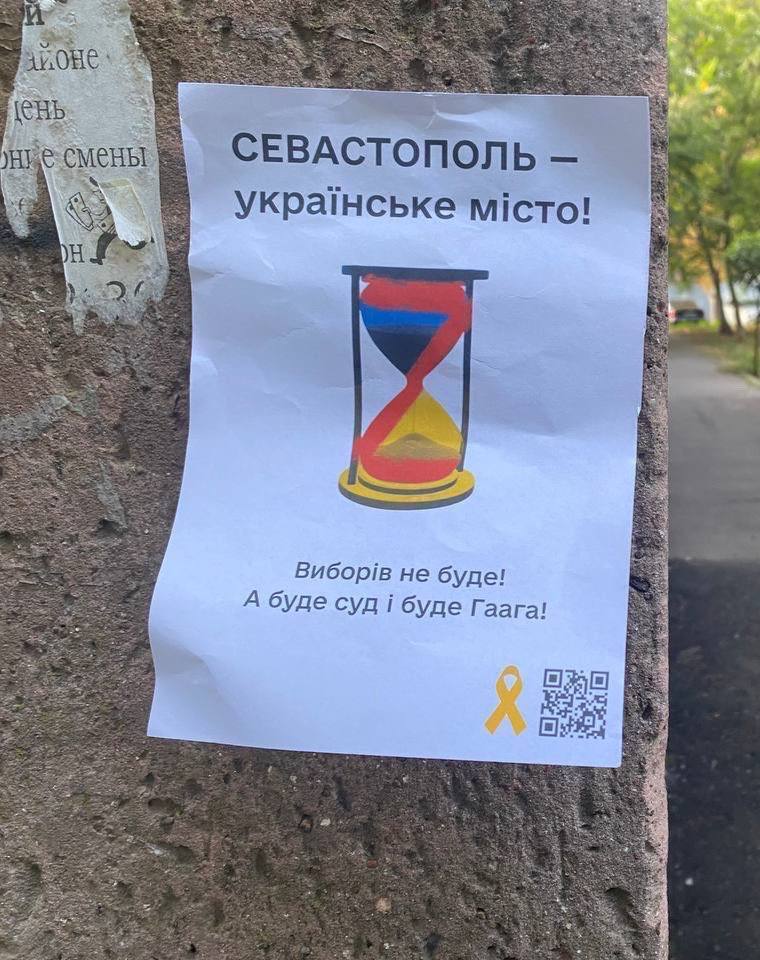 ''There will be no elections, there will be The Hague'': resistance campaign announced in Crimea
