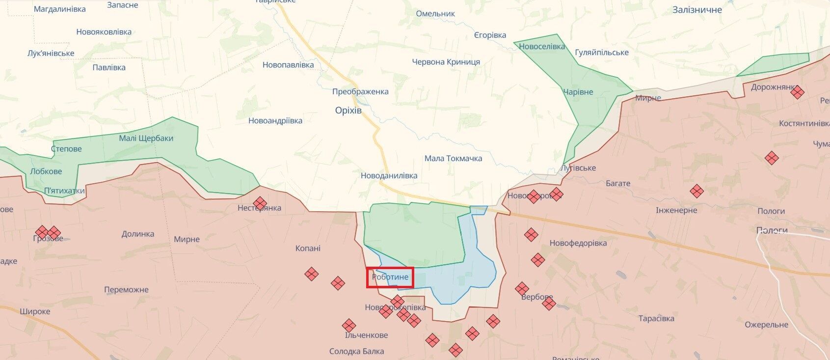 British intelligence: Ukrainian military advances near Robotyne and Bakhmut, Russian Federation transfers forces from other areas