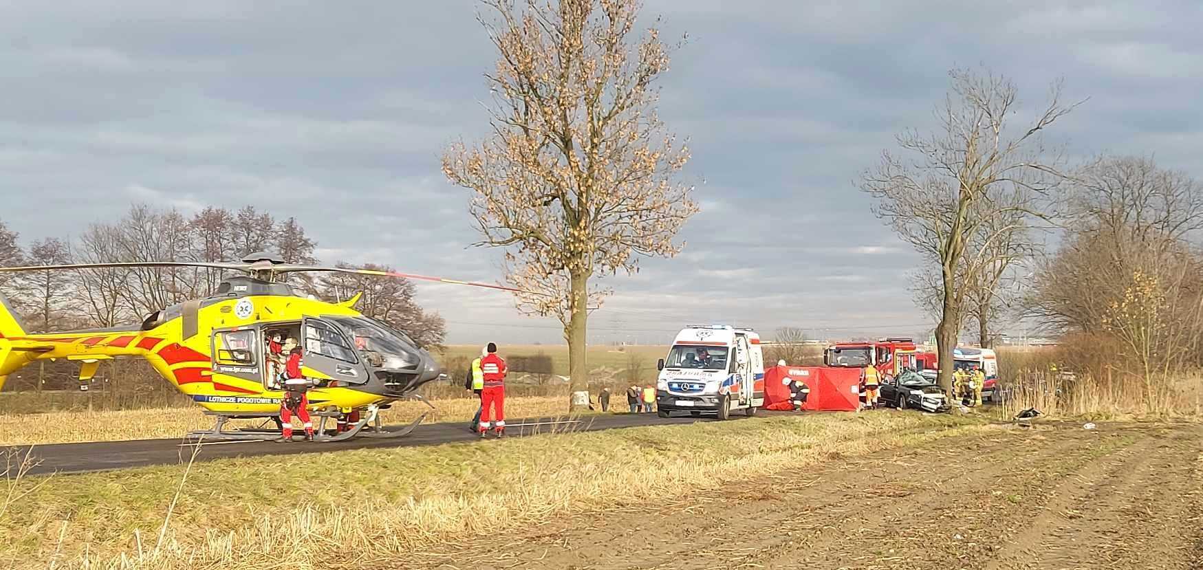 In Poland there was a road accident involving two Audi, killed three Ukrainians. Photo