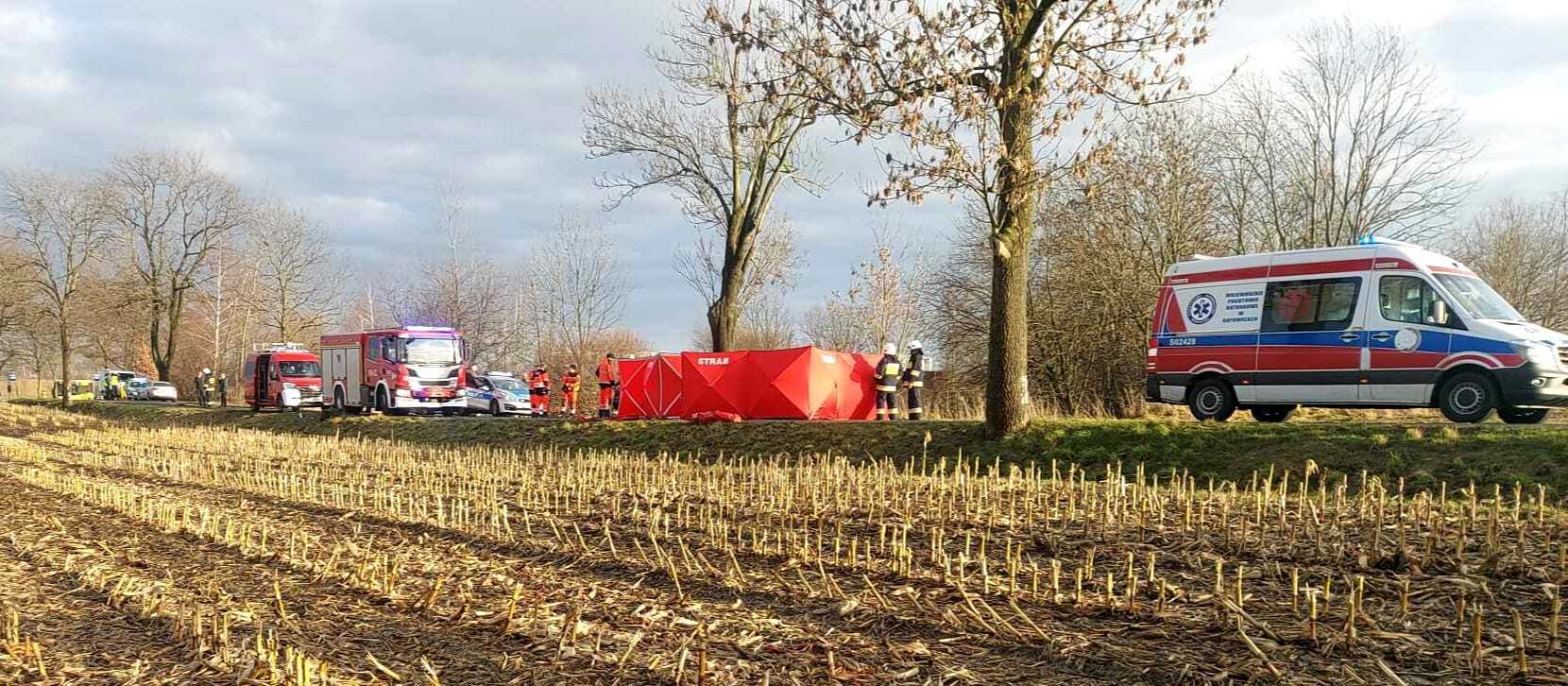 In Poland there was a road accident involving two Audi, killed three Ukrainians. Photo