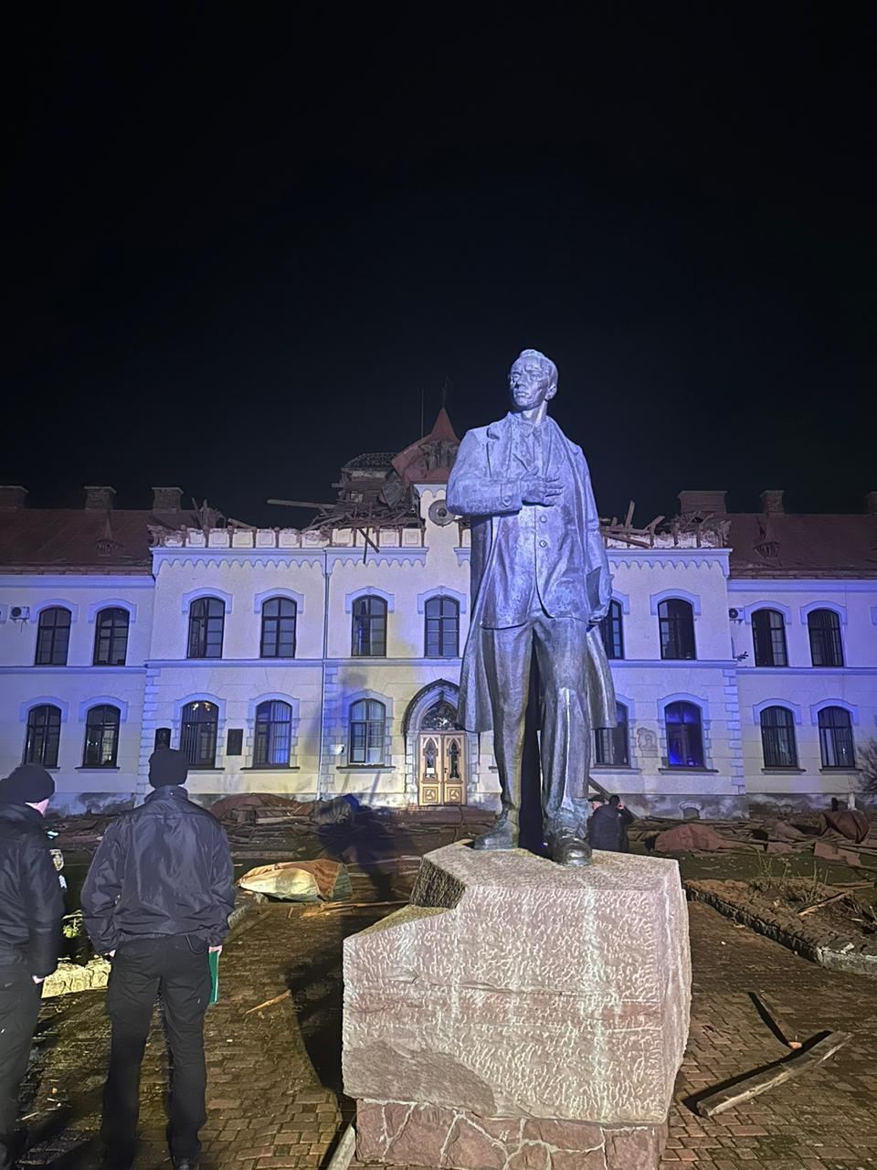 Attacked by drones: the occupiers destroyed the Shukhevych Museum in Lviv and damaged the university in Dublin where Bandera studied. 