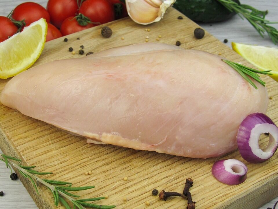 Chicken fillet for cooking