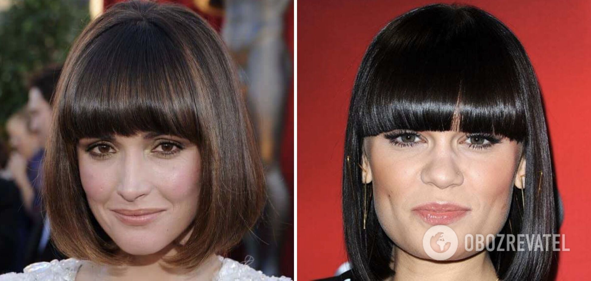 Smooth bangs add years to your life