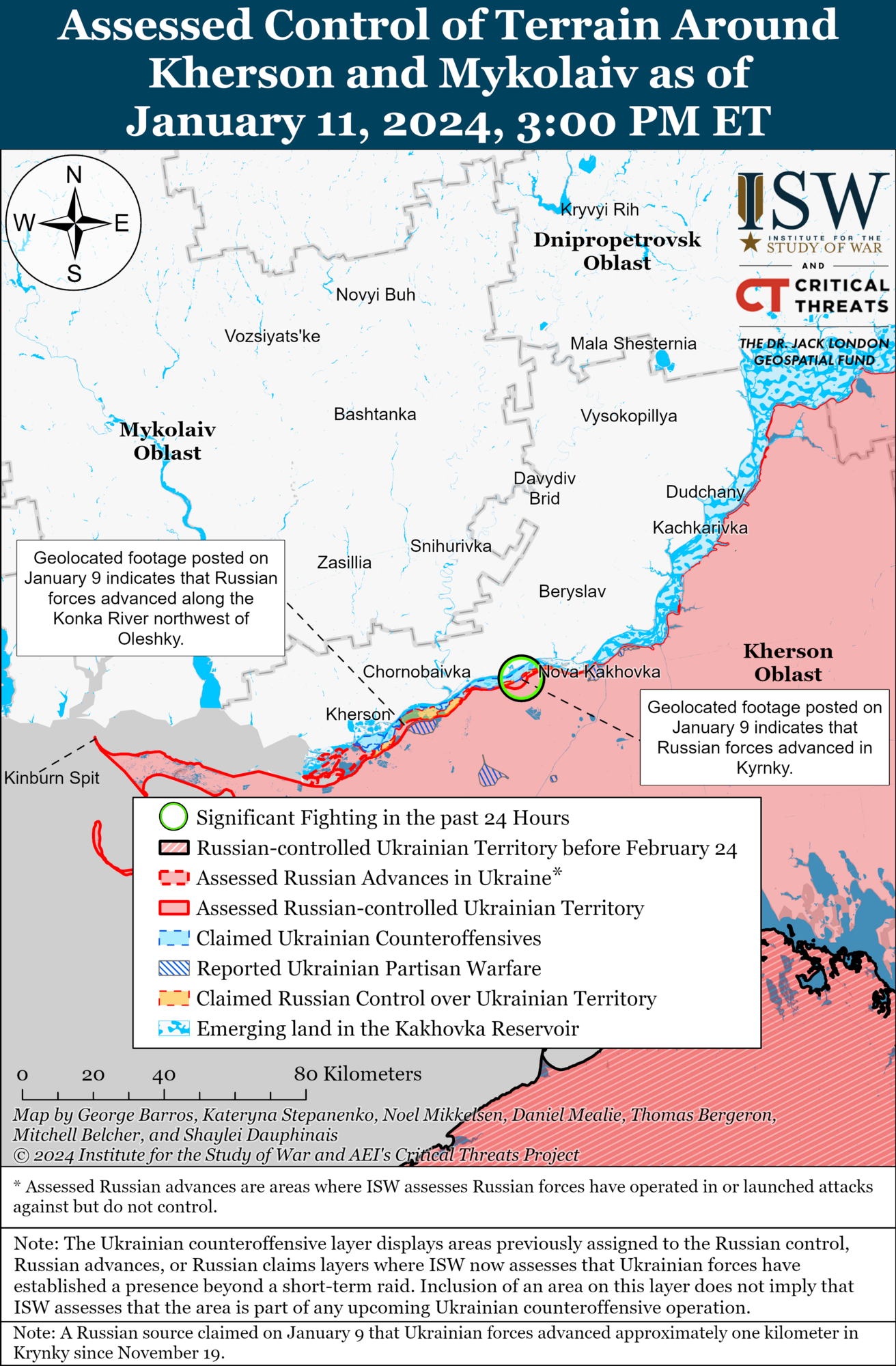 Kherson frontline